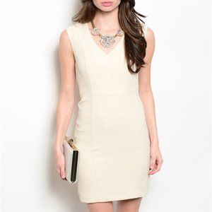 KITSCH Cream Dress